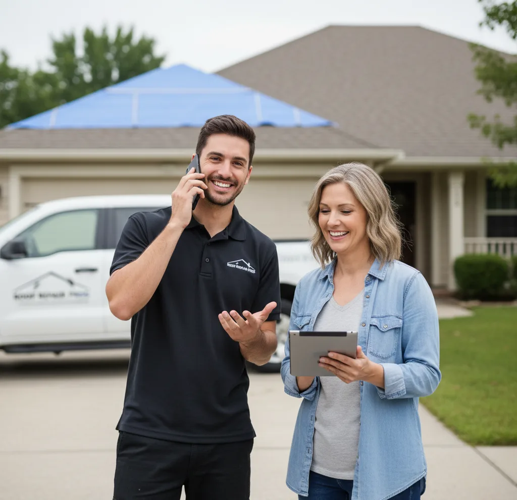 Modern Solutions Roof Repair customer support in Montebello
